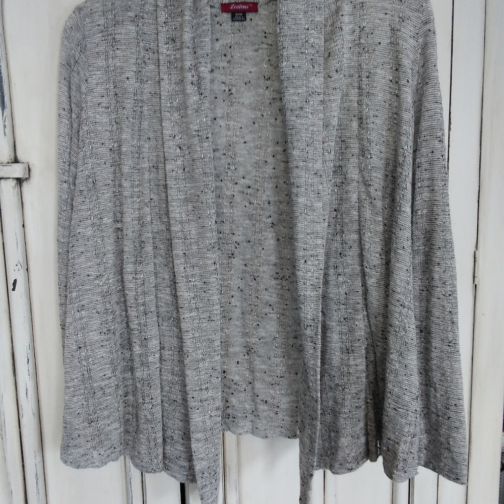 Pointelle cardigan